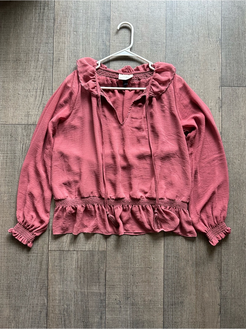 Universal thread boho blouse size S